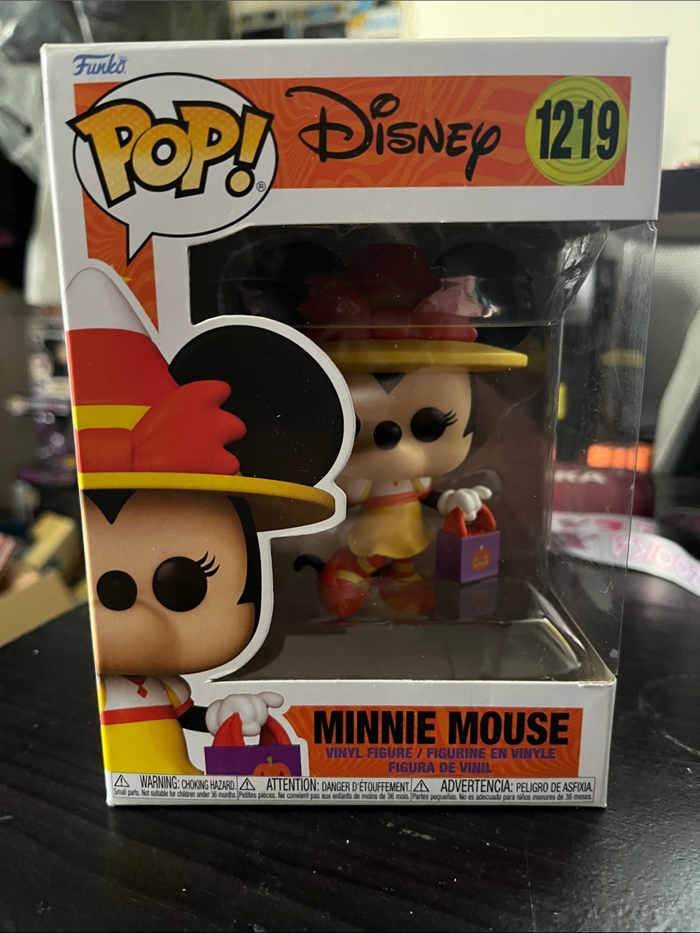 Funko Disney Minnie Mouse Pop! Figure - Yellow & Red Outfit